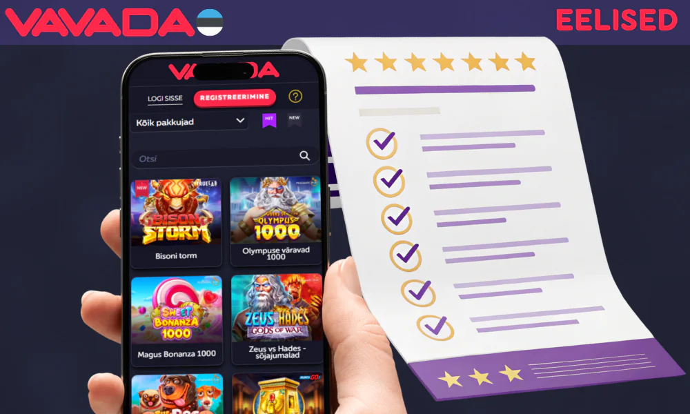 Vavada Kasiino mängimise eelised